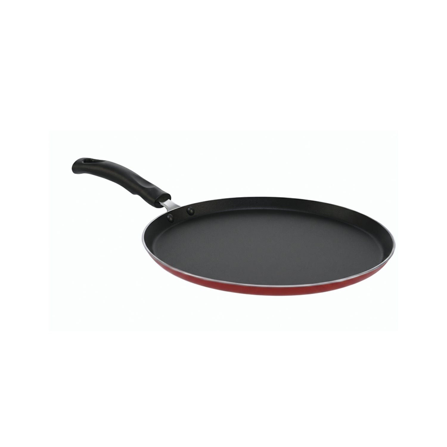 CASTOR CT285TP Non-Stick Tawa Pan 285mm, 3 Layer Durable Non-Stick Interior, Heat Resistant Bakelite Handle, Induction Bottom