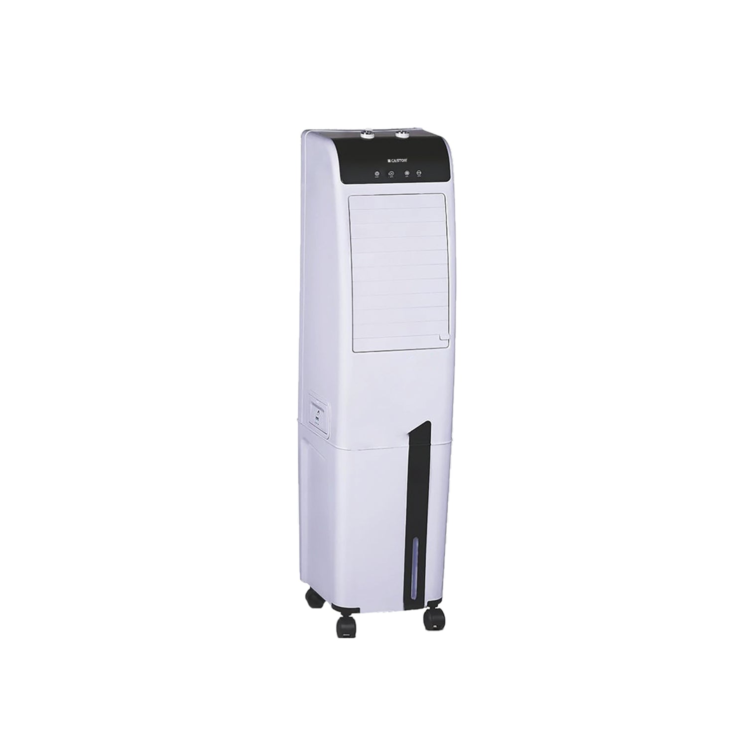 CASTOR CT COOL 30T Tower Air Cooler 30 Litre with 1650 m3/hr Air Delivery, 4 Way Air Circulation, Ice Chamber, Honeycomb Cooling Pad, Inverter Compatible (White)