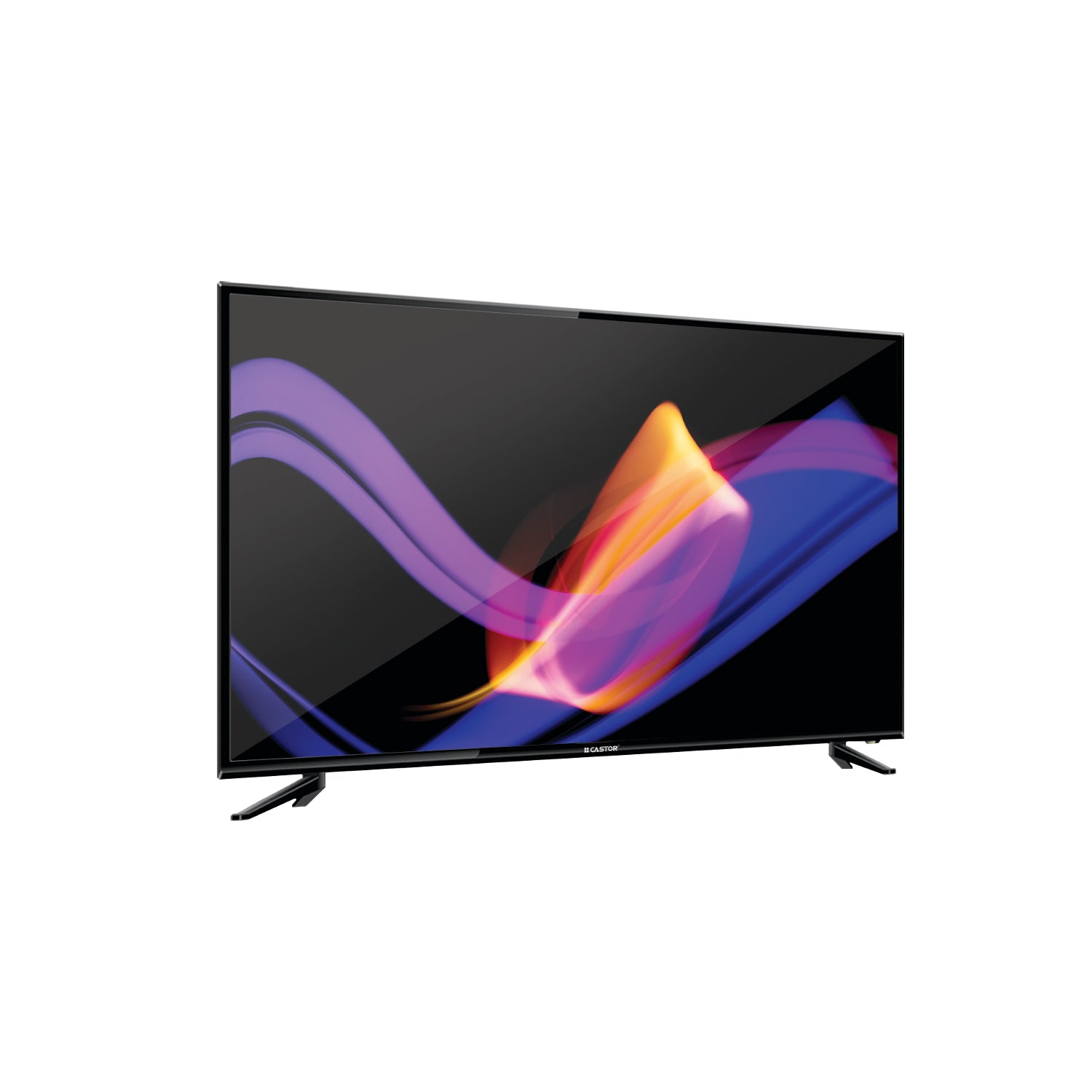 CASTOR CT LES 435SE 43 Inch Smart LED TV (109cm) Full HD 1920x1080, WiFi, HDMI & USB Support, Digital Sound Quality, 3 Year Warranty (Black)