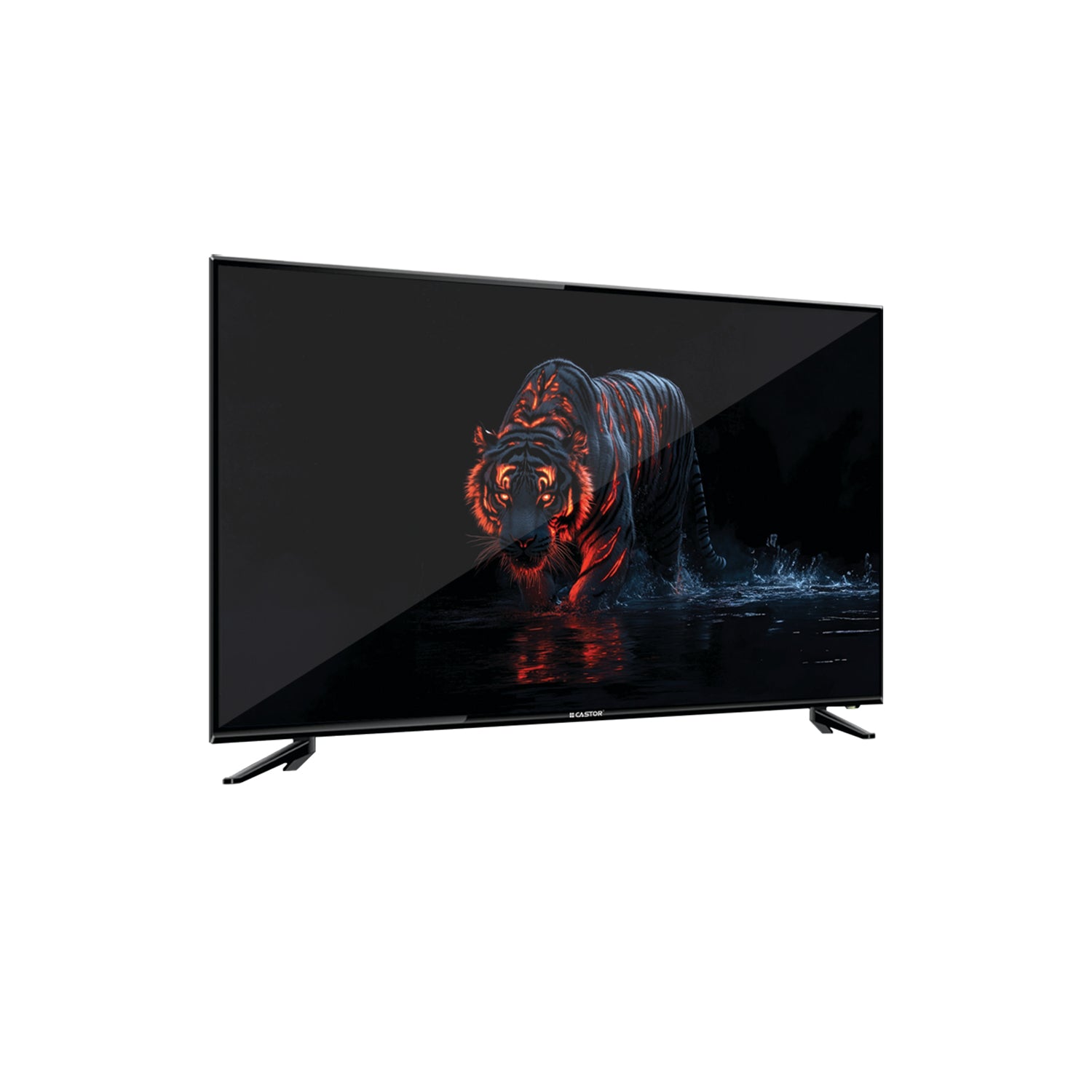 CASTOR CT TIGER 325NB 32 Inch HD Ready LED TV (80cm) with Built-in HD Tuner, High Bright LED Backlight, Multi System (PAL/SECAM/NTSC), USB & HDMI Input, 3 Year Warranty (Black)