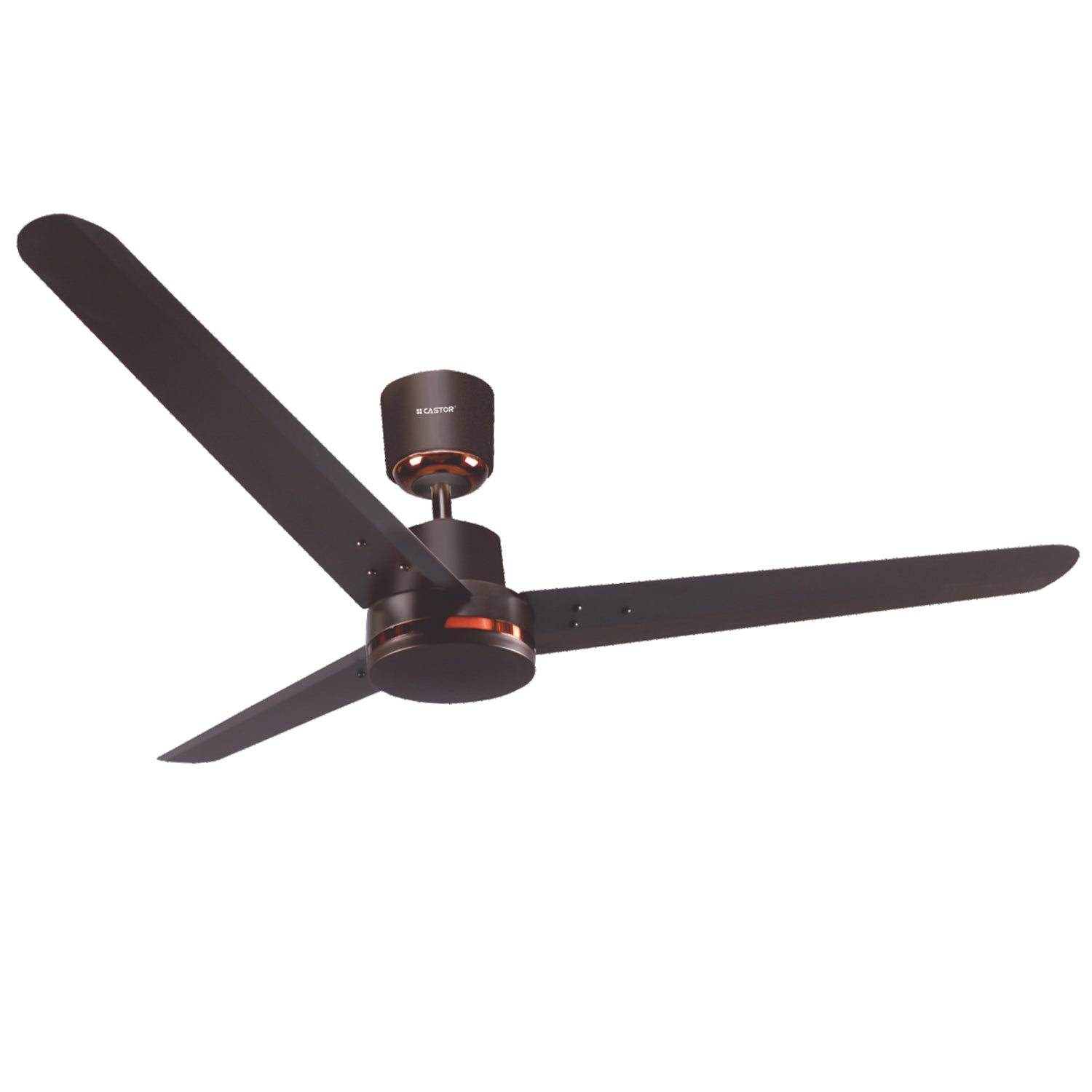 CASTOR WINDRA BLDC Ceiling Fan, Power Saving up to 57%, Remote Control Operation, 28W, 3 Year Warranty (Smokey Brown)